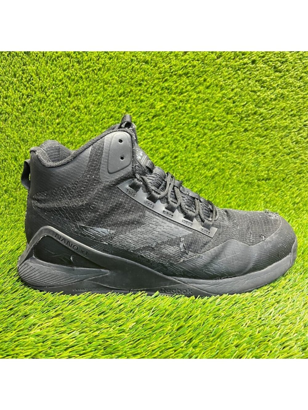Reebok Nano X1 Adventure Womens‎ Size 13M Black Outdoor Composite Toe Work Boots